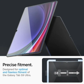 Spigen GLAS.TR EZ FIT - Szkło hartowane do Samsung Galaxy Tab S8 Ultra / S9 Ultra 14.6