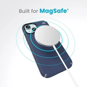 Speck Presidio2 Pro Magsafe - Etui iPhone 15 (Coastal Blue / Dustgrey / White)