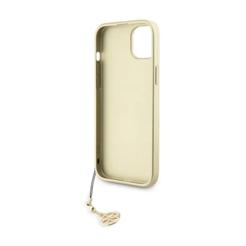 Guess 4G Charms Collection - Etui iPhone 15 (brązowy)