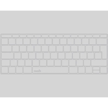 Moshi ClearGuard 12 - Nakładka na klawiaturę MacBook 12 / MacBook Pro 13 bez Touch Bar (EU layout)