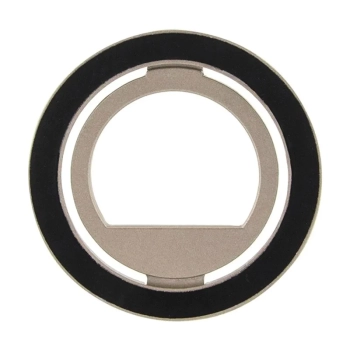Guess MagSafe Ring Stand Rhinestone - Magnetyczny uchwyt na palec do telefonu z funkcją standu (Złoty)