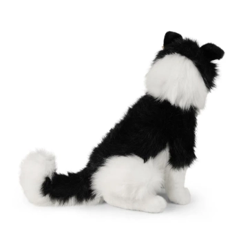 Rappa - Pluszowa realistyczna maskotka Pies Border Collie siedzący 40 cm Eco-Friendly
