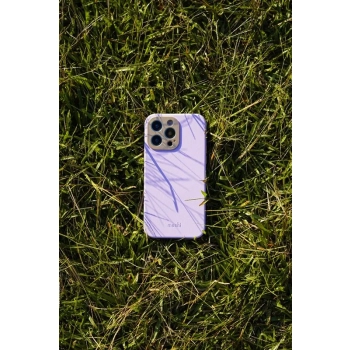Moshi Napa Slim MagSafe - Skórzane etui iPhone 14 Plus (Lavender Purple)