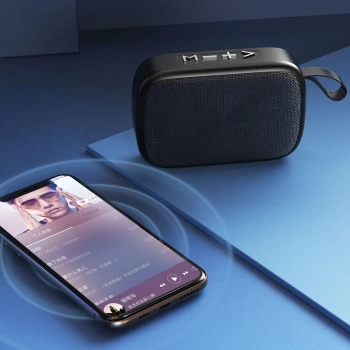 WEKOME D20 - Przenośny bezprzewodowy głośnik Bluetooth V5.0 (Czarny)