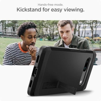 Spigen Tough Armor - Etui do Google Pixel 7A (Czarny)