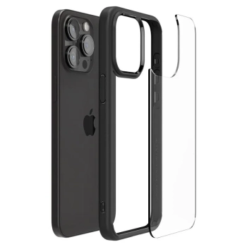 Spigen Ultra Hybrid - Etui do iPhone 15 Pro Max (Matte Black)