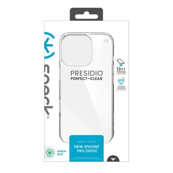 Speck Presidio Perfect-Clear - Etui iPhone 16 Pro (Clear)