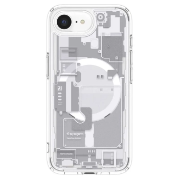 Spigen Ultra Hybrid Mag MagSafe - Etui do iPhone 16e (Zero One White)
