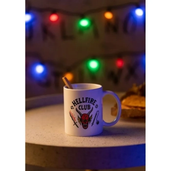 Stranger Things - Kubek ceramiczny w pudełku prezentowym 350 ml (Hellfire Club)