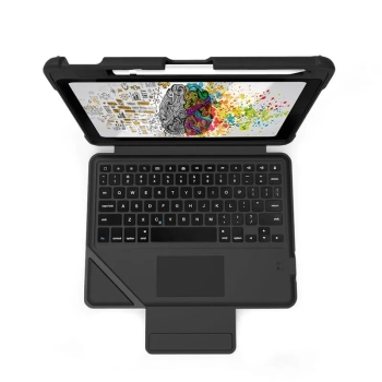 STM Dux Keyboard Trackpad Case - Etui z klawiaturą i gładzikiem iPad 10.2” (2019-2021) MIL-STD-810G (Black)