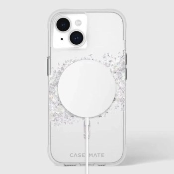 Case-Mate Karat MagSafe - Etui iPhone 15 / iPhone 14 / iPhone 13 zdobione masą perłową (A Touch of Pearl)