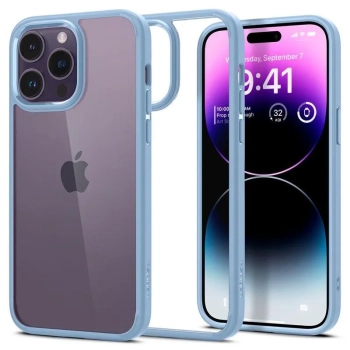 Spigen Ultra Hybrid - Etui do iPhone 14 Pro Max (Niebieski)