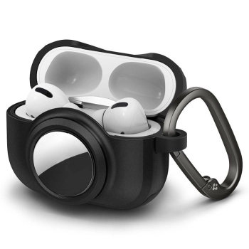 Spigen Tag Armor Duo - Etui do Apple Airpods Pro 1 / 2 / AirTag (Czarny)