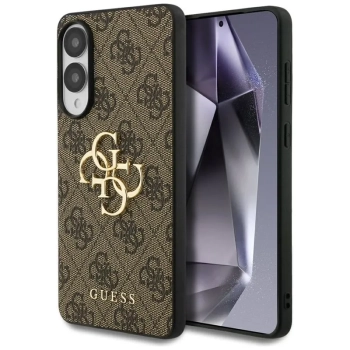 Guess Big 4G Logo Classic Logo - Etui do Samsung Galaxy S25 Edge (brązowy)