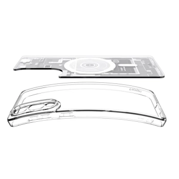 Spigen Ultra Hybrid Mag MagSafe - Etui do Samsung Galaxy S25 Edge (Zero One White)