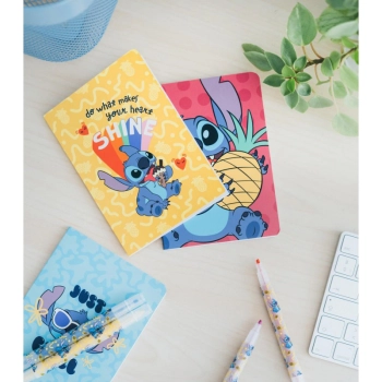 Disney Stitch - Zestaw przyborów szkolnych z kolekcji Tropical