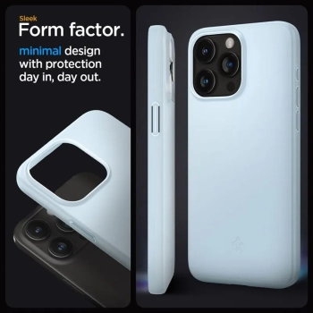 Spigen Thin Fit - Etui do iPhone 15 Pro (Niebieski)