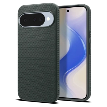 Spigen Liquid Air Mag MagSafe - Etui do Google Pixel 10 / 10 Pro (Abyss Green)