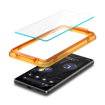 Spigen Alm Glas.TR 2-Pack - Szkło hartowane do Google Pixel 7A (Przezroczysty)