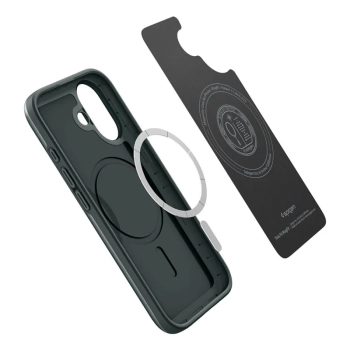Spigen Thin Fit Mag MagSafe - Etui do iPhone 17 (Abyss Green)