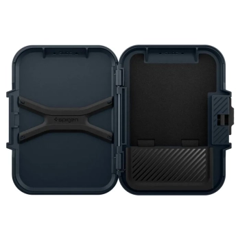 Spigen Lock Fit MagSafe - Portfel magnetyczny (Metal Slate)