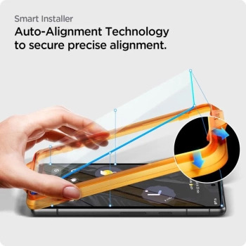Spigen Alm Glas.TR 2-Pack - Szkło hartowane do Google Pixel 7A (Przezroczysty)