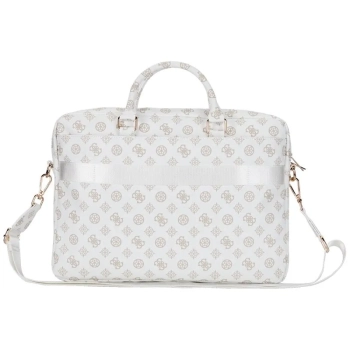 Guess 4G Peony Front Pocket Zipper Triangle Logo - Torba na notebooka 16