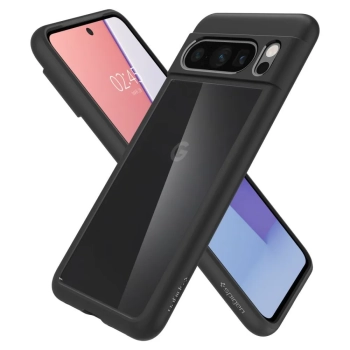 Spigen Ultra Hybrid - Etui do Google Pixel 8 Pro (Czarny)