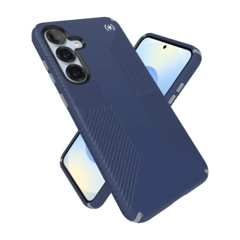 Speck Presidio2 Grip Magnet - Etui Samsung Galaxy S25+ / 24+ MagSafe (Coastal Blue/Dust Grey/White)