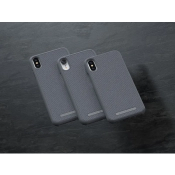 Nordic Elements Original Idun - Materiałowe etui iPhone XR (Mid Grey)