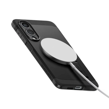 Spigen Tough Armor MagSafe - Etui do Samsung Galaxy S25 Edge (Black)