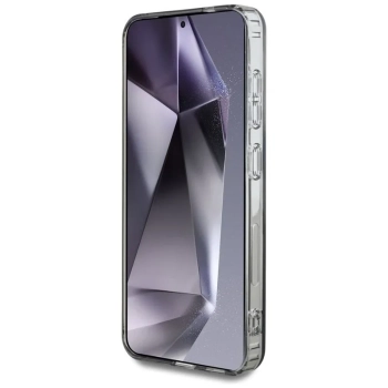 Guess Rhinestones Printed Classic Logo MagSafe - Etui do Samsung Galaxy S25 (czarny)