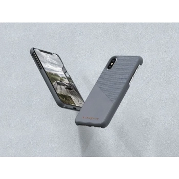 Nordic Elements Original Hel - Drewniane etui iPhone Xs Max (Mid Grey)