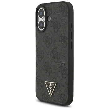 Guess 4G Strap Triangle Logo MagSafe - Etui do iPhone 17 (czarny)