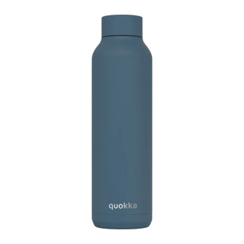 Quokka Solid - Butelka termiczna ze stali nierdzewnej 630 ml (Stone Blue)