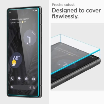 Spigen Alm Glas.TR 2-Pack - Szkło hartowane do Google Pixel 7A (Przezroczysty)