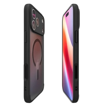 Spigen Ultra Hybrid Mag MagSafe - Etui do iPhone 17 Pro (Frost Black)