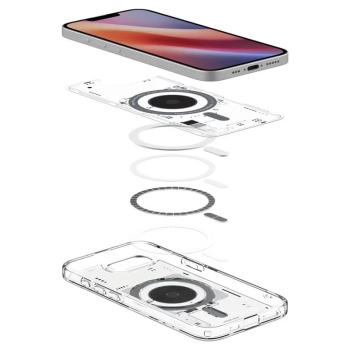 Spigen Ultra Hybrid Mag MagSafe - Etui do iPhone 16e (Zero One)