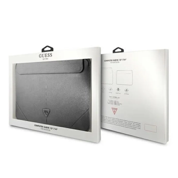 Guess Saffiano Triangle Logo Sleeve - Etui na notebooka 13
