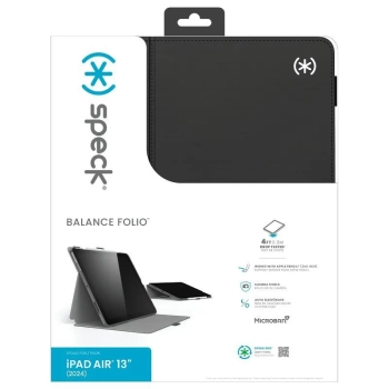 Speck Balance Folio - Etui iPad Air 13” M3 (2025) / M2 (2024) (Black)