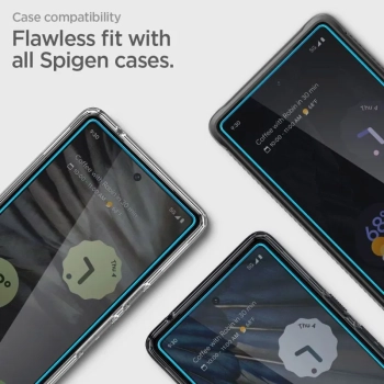 Spigen Alm Glas.TR 2-Pack - Szkło hartowane do Google Pixel 7A (Przezroczysty)