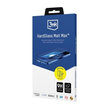 3mk HardGlass Matt Max - Matowe szkło hartowane do iPhone Air