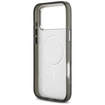 Karl Lagerfeld IML Leopard Pattern MagSafe - Etui iPhone 17 Pro Max (czarny)