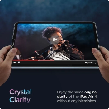 Spigen GLAS.TR EZ FIT - Szkło hartowane do Apple iPad Pro 11