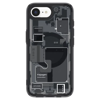 Spigen Ultra Hybrid Mag MagSafe - Etui do iPhone 16e (Zero One Black)
