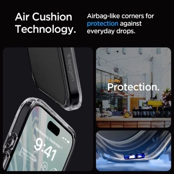 Spigen Ultra Hybrid - Etui do iPhone 15 Pro Max (Space Crystal)