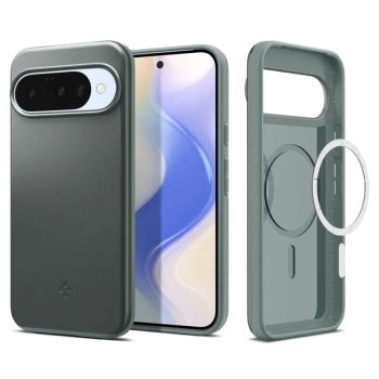 Spigen Thin Fit Mag MagSafe - Etui do Google Pixel 10 / 10 Pro (Sage Green)