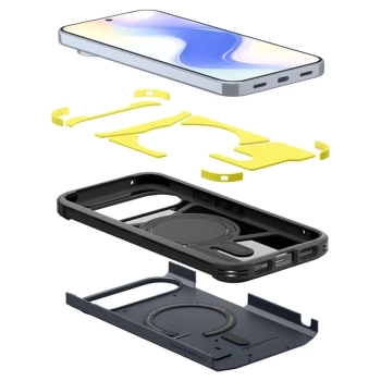 Spigen Tough Armor Mag MagSafe - Etui do Google Pixel 10 Pro XL (Metal Slate)
