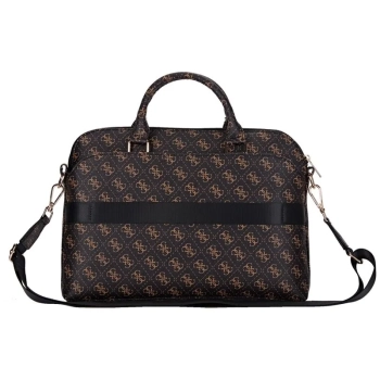 Guess New 4G Zipper Pocket Triangle Logo - Torba na notebooka 15