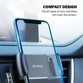 Crong Universal Smart Car Holder - Uniwersalny uchwyt samochodowy do telefonu 4